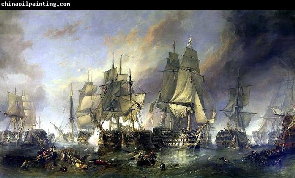 Clarkson Frederick Stanfield The Battle of Trafalgar