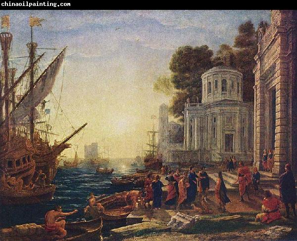 Claude Lorrain Landung der Kleopatra in Tarsos