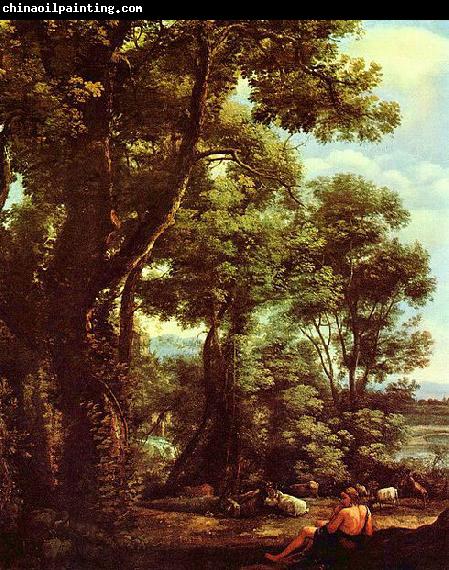 Claude Lorrain Landschaft mit Ziegenhirt