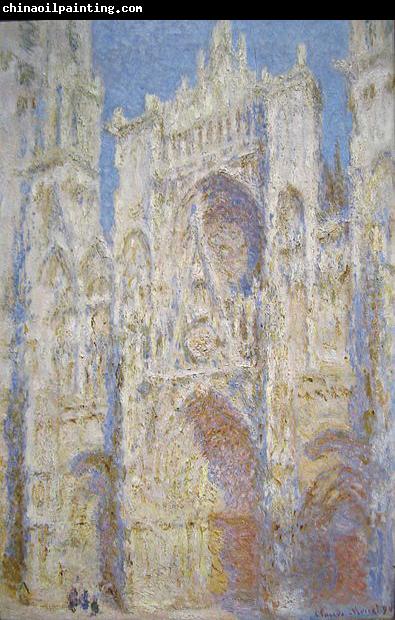 Claude Monet Rouen Cathedral, West Facade, Sunlight