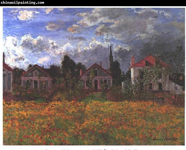 Claude Monet Maisons d'Argenteuil