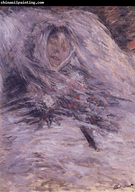 Claude Monet Camille Monet sur son lit de mort