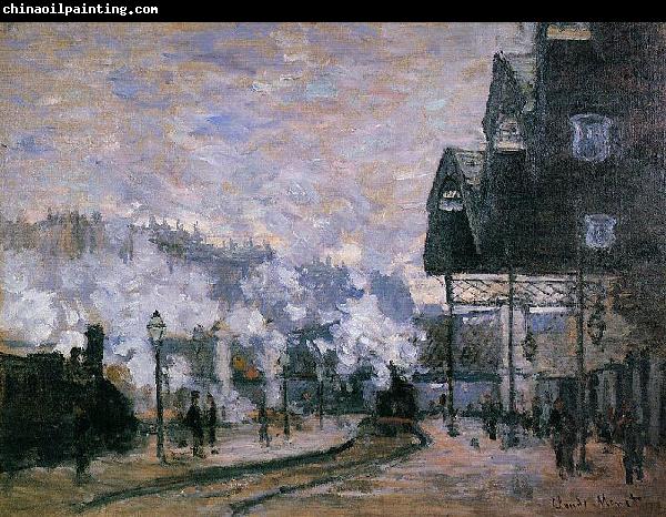 Claude Monet Saint-Lazare Station, the Western Region Goods Sheds