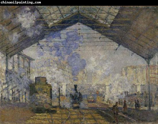 Claude Monet La Gare Saint-Lazare de Claude Monet