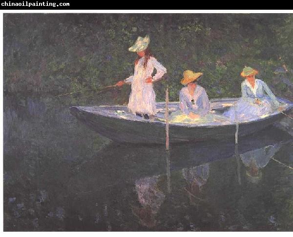 Claude Monet La barque a Giverny