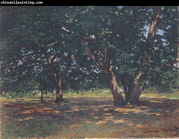 Claude Monet Wald von Fontainbleau