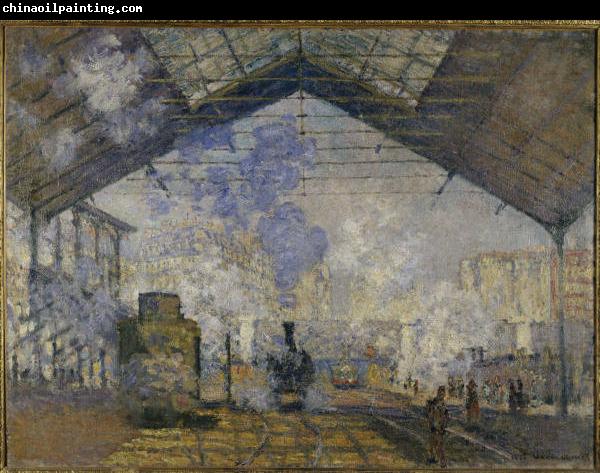 Claude Monet La Gare Saint-Lazare de Claude Monet