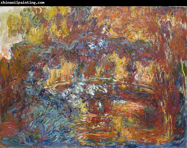 Claude Monet The Japanese Footbridge