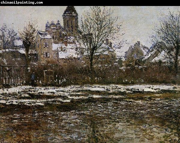 Claude Monet Effet de neige a Vetheul