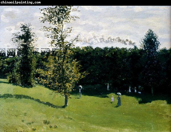 Claude Monet Train in the Country