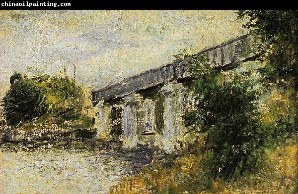 Claude Monet The Railway Bridge at Argenteuil