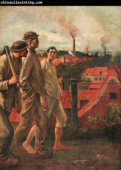 Constantin Meunier Return from the Mine