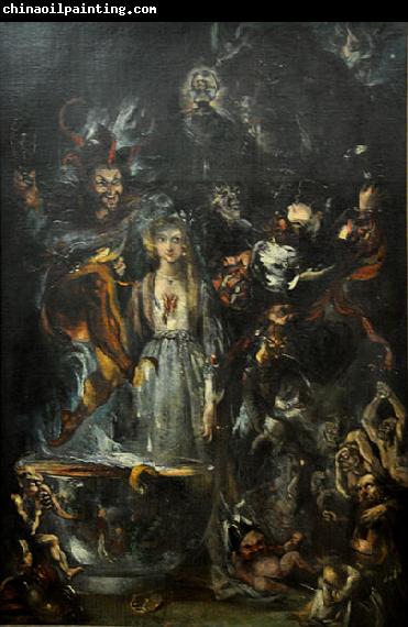 Cornelis Holsteyn Fantasy based on Goethe's Faust