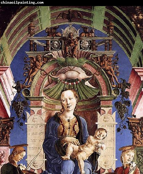 Cosimo Tura Madonna with the Child Enthroned