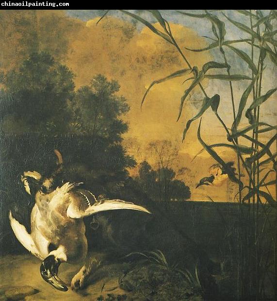 David Teniers the Younger Duck hunt