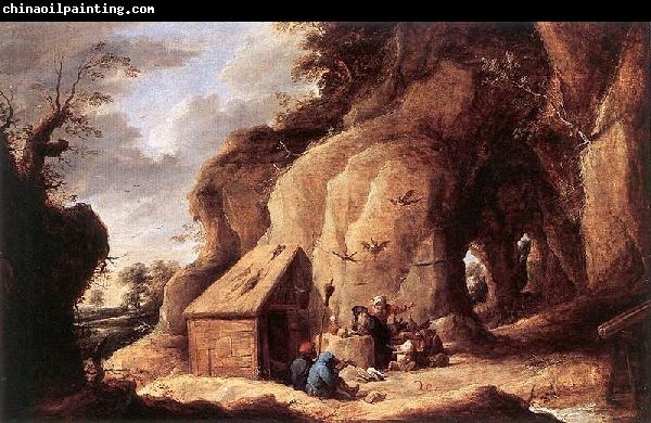 David Teniers the Younger The Temptation of St Anthony