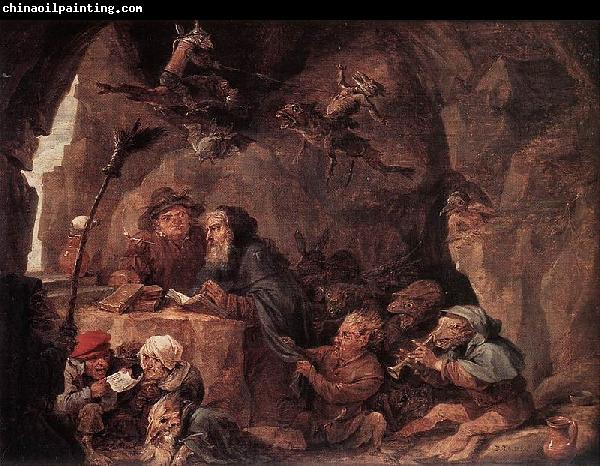 David Teniers the Younger Temptation of St Anthony