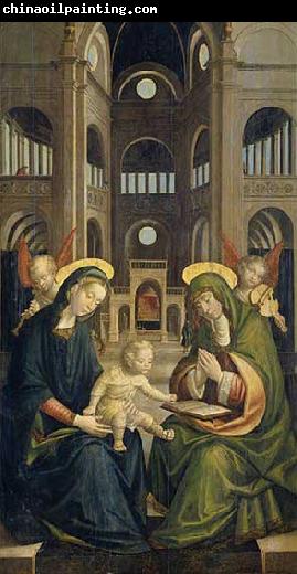 Defendente Ferrari The Virgin and Child with St. Anne