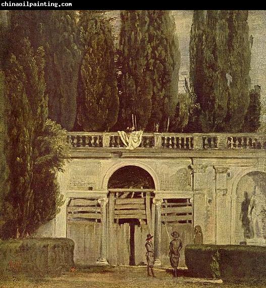 Diego Velazquez Im Garten der Villa Medici in Rom