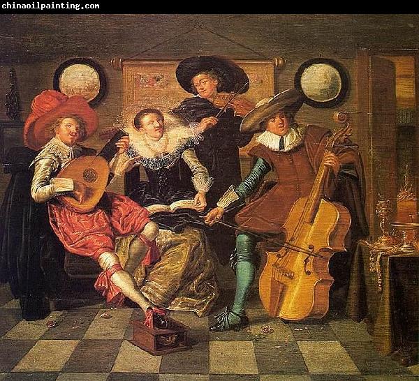 Dirck Hals Musicians