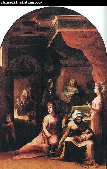 Domenico Beccafumi Birth of the Virgin