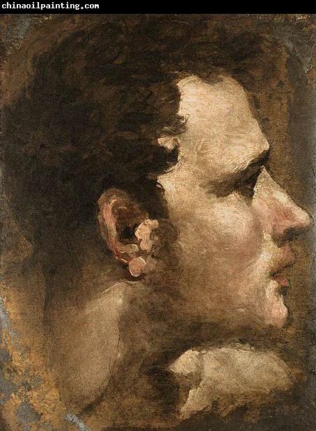 Domenico Beccafumi Head of a Youth Seen in Profile