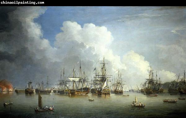 Dominic Serres The Captured Spanish Fleet at Havana, August-September 1762