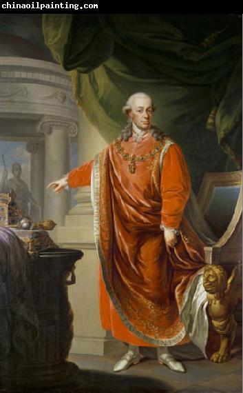 Donat, Johann Daniel Emperor Leopold II in the regalia of the