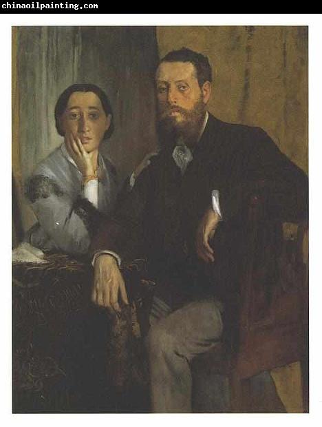 Edgar Degas Mr and Ms Morbilli