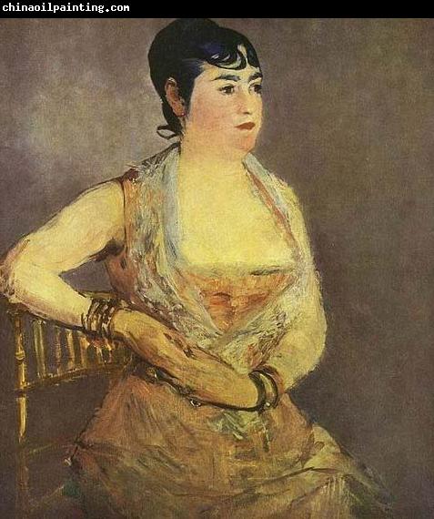 Edouard Manet La dame en rose, Mme Martin