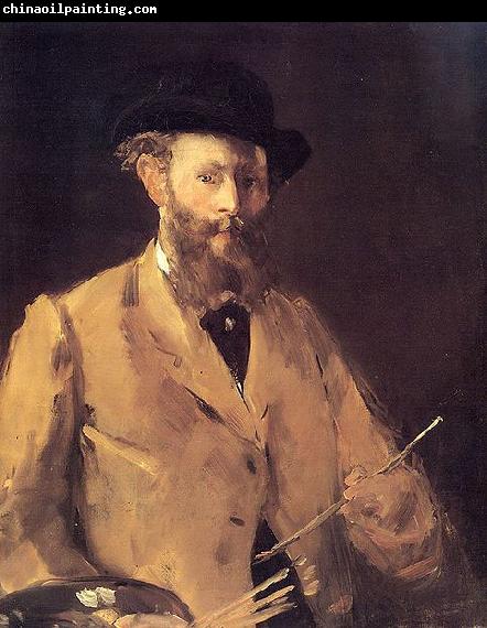 Edouard Manet Self-Portrait with Palette