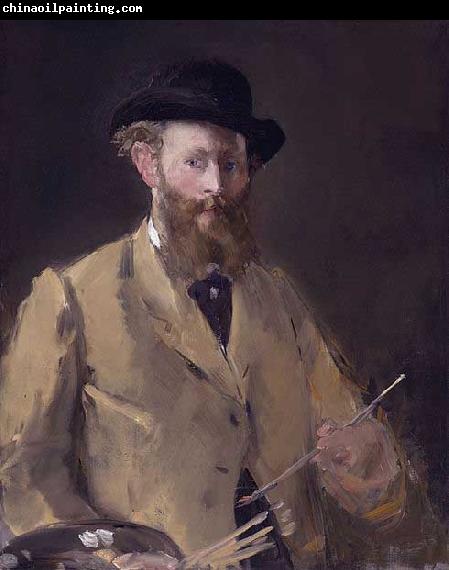 Edouard Manet Selbstportrat mit Palette