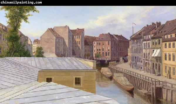 Eduard Gaertner Friedrichsgracht in Berlin