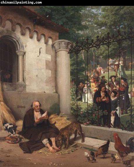 Eduard von Gebhardt Lazarus and the Rich Man