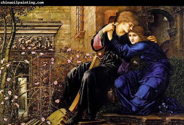 Edward Burne-Jones Love Among the Ruins