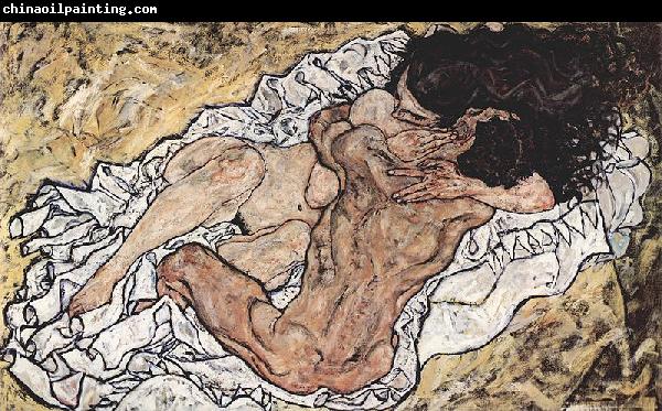 Egon Schiele The Embrace