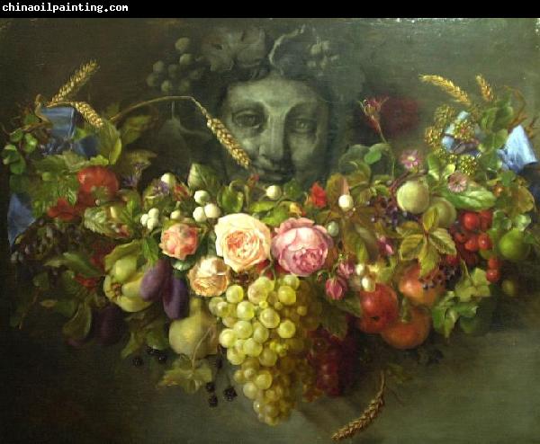 Eloise Harriet Stannard Garland of Fruits and Flowers