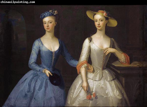 Enoch Seeman Lady Sophia and Lady Charlotte Fermor