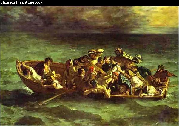 Eugene Delacroix The Shipwreck of Don Juan