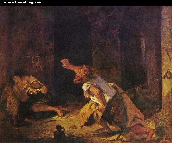 Eugene Delacroix The Prisoner of Chillon