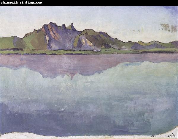 Ferdinand Hodler Thunersee mit Stockhornkette