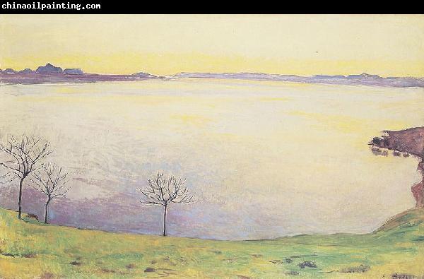 Ferdinand Hodler Genfersee von Chexbres aus