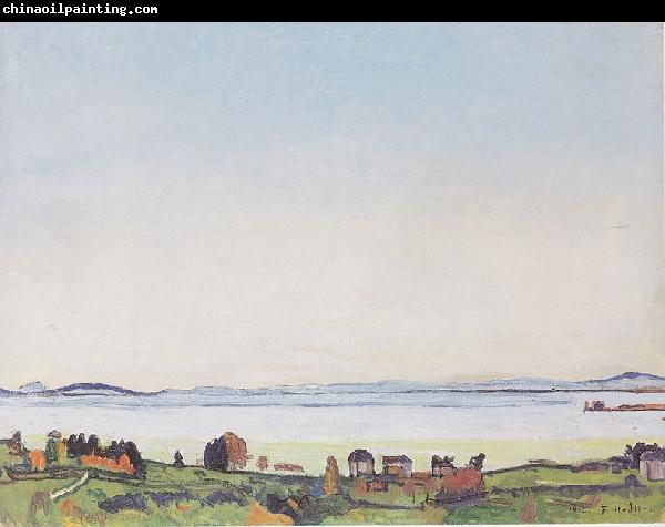 Ferdinand Hodler Der Genfersee von Lausanne aus