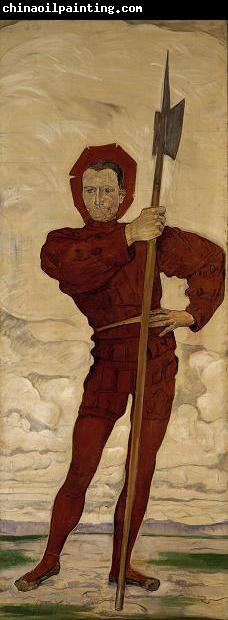 Ferdinand Hodler The Halberdier