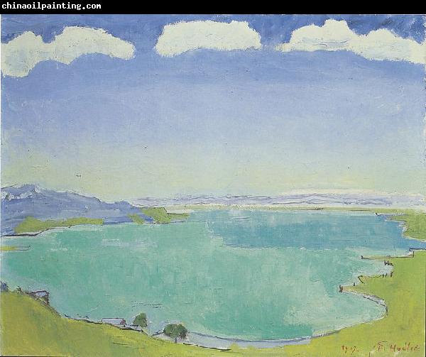 Ferdinand Hodler Genfersee von Caux aus