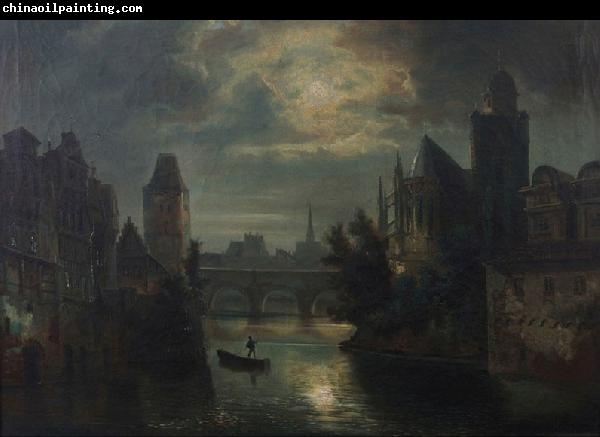 Ferdinand Lepie River by night