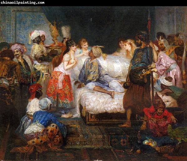 Fernand cormon Le Harem