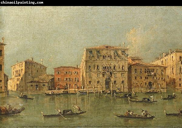 Francesco Guardi View of the Palazzo Loredan dell'Ambasciatore on the Grand Canal