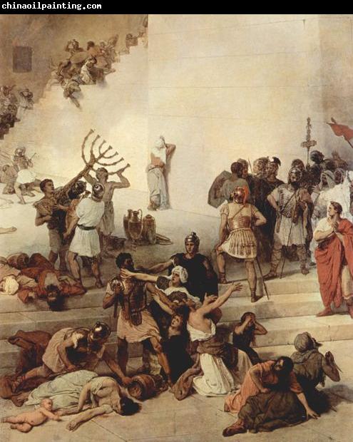 Francesco Hayez La distruzione del Tempio di Gerusalemme