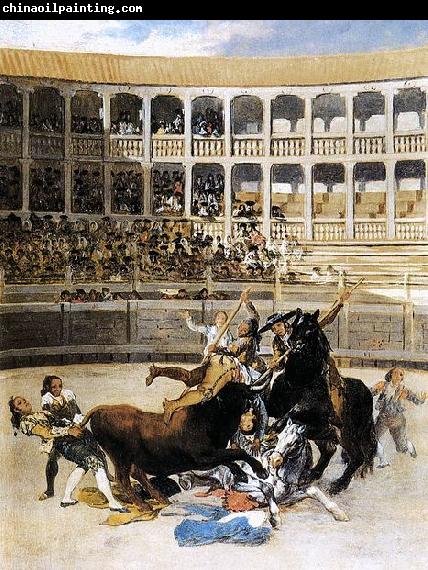 Francisco de Goya Picador Caught by the Bull